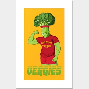 Eat Your Veggies Posters and Art